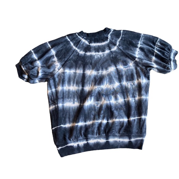 Sundry Tie Dye Puff Sleeve Raglan Sweatshirt Size 1 - Picture 3 of 7